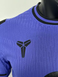 25/26 BAR  Special Edition Purple Player Version Soccer Jersey(黑胸花）