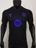 25/26 BAR  Special Edition Black Player Version Soccer Jersey(蓝胸花）