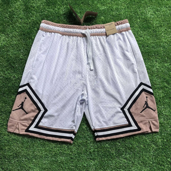 25/26 Flying Man Casual NBA Edition Whit & Pink shorts#J2431