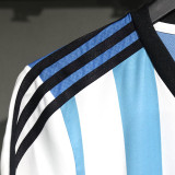 2014 Argentina Home Player Version Retro Soccer Jersey球员