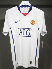 2008/2009 Man Utd Away  Player Version Retro Soccer Jersey球员
