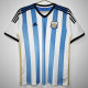 2014 Argentina Home Retro Soccer Jersey