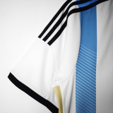 2014 Argentina Home Retro Soccer Jersey