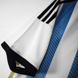 2014 Argentina Home Retro Soccer Jersey