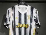 2020/2021 JUV Home Player Version Retro  Soccer Jersey球员