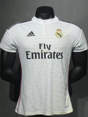 2014/2015 RMA Home Player Version Retro Soccer Jersey球员