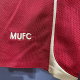 2006/2007 Man Utd Home Player Version Long sleeve Retro Soccer Jersey长袖球员
