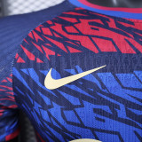 25/26 BAR Ripple Pattern Special Edition  Player Version Soccer Jersey