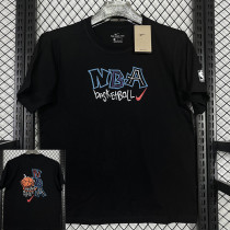 2025 T241 NK Slum Dunk Black Pure Cotton  T-shirt