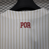 25/26 Portugal White Casusl Edition Madrid Baseball jersey