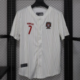 25/26 Portugal White Casusl Edition Madrid Baseball jersey