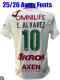25/26 Chivas Away  Player Version Soccer Jersey