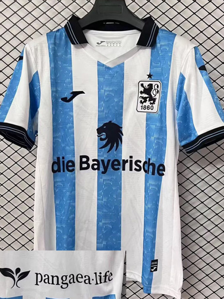 25/26 Munchen 1860 Home Fans Soccer Jersey