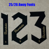 25/26  Atletico Mineiro Away  Fans Soccer Jersey