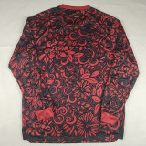 25/26 Palestino Deportivo Black & Maroon Long Sleeve Soccer Jersey(英文版)