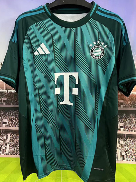25/26  Bayern Special Edition Blackish Green  Fans Soccer Jersey