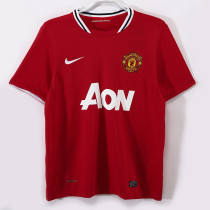 2011-2012 Man Utd Home Retro Soccer Jersey