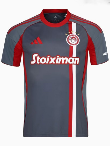 25/26 Olympiacos Third Fans Soccer Jersey (奥林匹亚科）