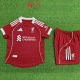 25/26 LIV Home Player Version Kids Soccer Jersey球员
