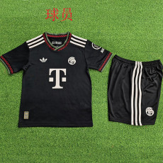 25/26 Bayern Third Player Version Kids Soccer Jersey球员