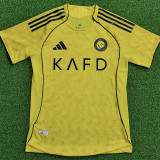 25/26  AL-Nassr Home Player Version Soccer Jersey