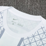 25/26 PSG Grid Tower White Training Short Suit