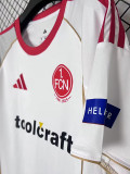25/26 FC Nürnberg Away Fans Soccer Jersey