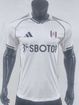 25/26 Fulham Home Player Version Soccer Jersey