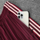 25/26 Bayern Maroon Retro Tank top and shorts suit (直纹）