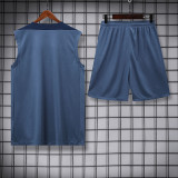 25/26 PSG Grey Training Tank top and shorts suit