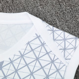 25/26 PSG Grid Tower White Tank top and shorts suit