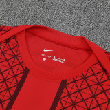 25/26 PSG Grid Tower Red Tank top and shorts suit