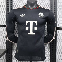 25/26 Bayern Third  Player Version Long Sleeve Soccer Jersey长袖