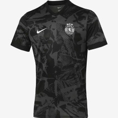 25/26 Sporting Lisbon Black Grey Training Shirts