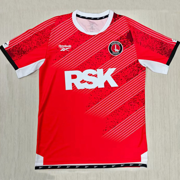 25/26 Charlton Home Fans Soccer Jersey