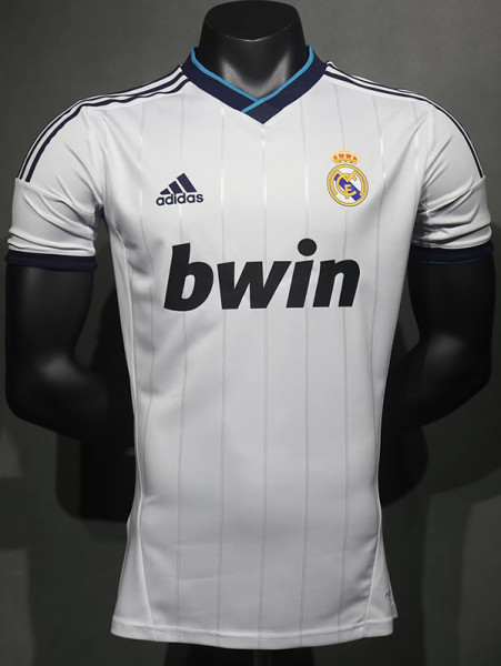 2012/2013 RMA Home Player Version Retro Soccer Jersey