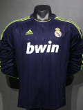 2012/2013 RMA Away Player Version Long Sleeve Retro Soccer Jersey(长袖)