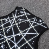 25/26 CHE Black Starry Sky Retro Edition Kids Tank top and shorts suit童装