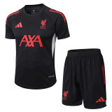 25/26 LIV Black Player Version Training Short Suit#球员版