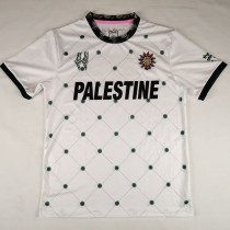 Palestine Twelve flowers English Edition Retro  Soccer Jersey