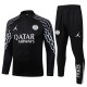 25/26 PSG Jordan Black Inkjet Half Pull Tracksuit #B2573 (半拉链)