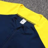 25/26 ATM Royal Blue Half Pull Tracksuit#B2580  (半拉链)