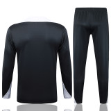 25/26 CHE Dark Grey Half Pull Tracksuit#B2577  (半拉链)
