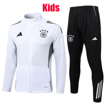25/26 Germany White Kids Jacket Tracksuit#E25144(童装\四星)