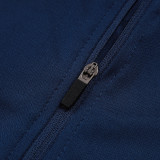 25/26 ATM Royal Blue Half Pull Tracksuit#B2580  (半拉链)