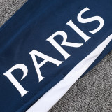 25/26 PSG Jordan Royal Blue Inkjet Kids Half Pull Tracksuit#E25154 (童装\半拉链)
