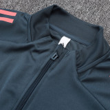 25/26 Bayern Dark Grey Jacket Tracksuit# E25107童装