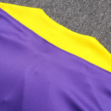 25/26 ATM Purple Kids Half Pull Tracksuit#E25136  (童装、半拉链)