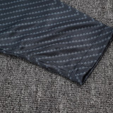 25/26 Napoli Dark Gray Inkjet Kids Half Pull Tracksuit #E25153(童装\半拉链)