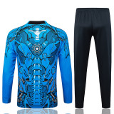 25/26 Napoli Blue Inkjet Jacket Tracksuit#A2581